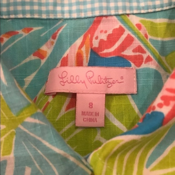 Lilly Pulitzer blouse - Picture 3 of 5